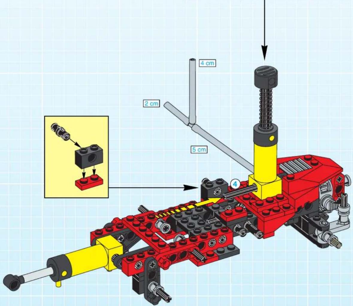 LEGO PNEUMATIC FOREST TRACTOR - Technic - 147