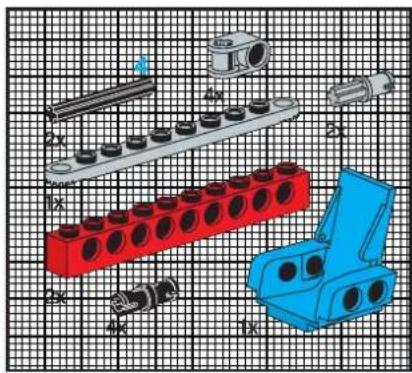 LEGO PNEUMATIC FOREST TRACTOR - Technic - 86