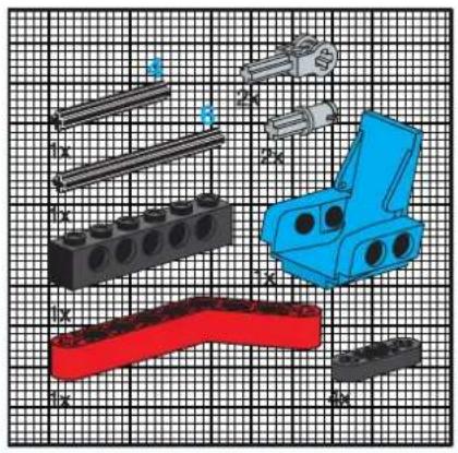 LEGO PNEUMATIC FOREST TRACTOR - Technic - 158