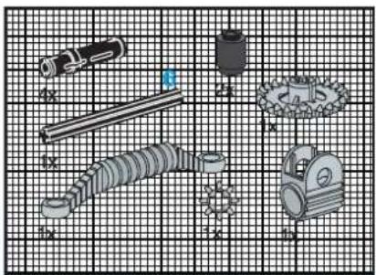 LEGO PNEUMATIC FOREST TRACTOR - Technic - 33