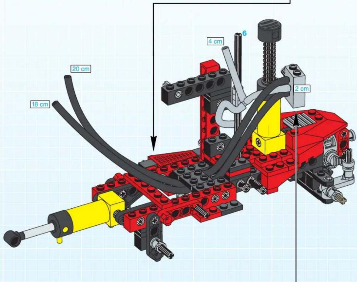 LEGO PNEUMATIC FOREST TRACTOR - Technic - 154