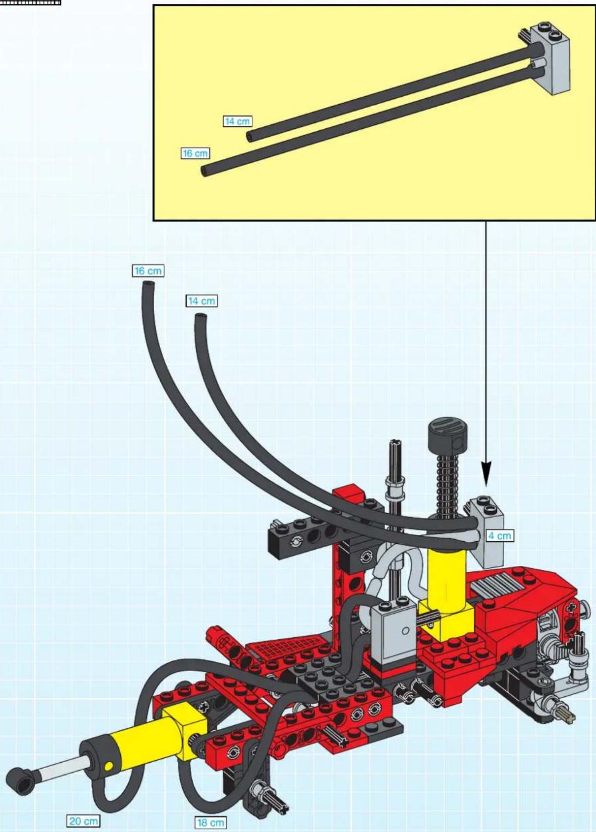 LEGO PNEUMATIC FOREST TRACTOR - Technic - 157