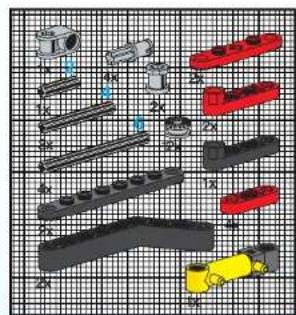 LEGO PNEUMATIC FOREST TRACTOR - Technic - 174