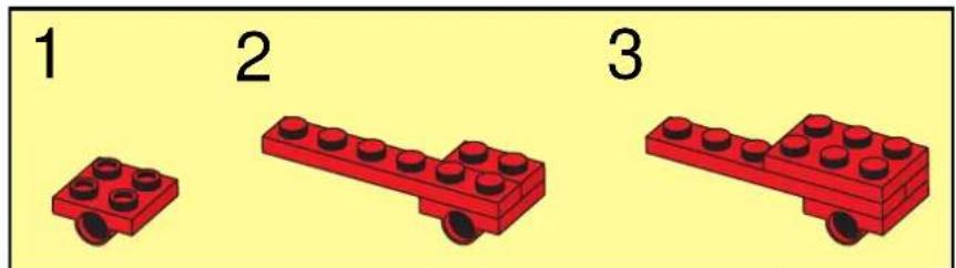LEGO PNEUMATIC FOREST TRACTOR - Technic - 59