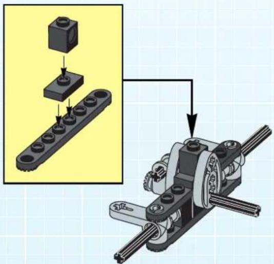 LEGO PNEUMATIC FOREST TRACTOR - Technic - 55