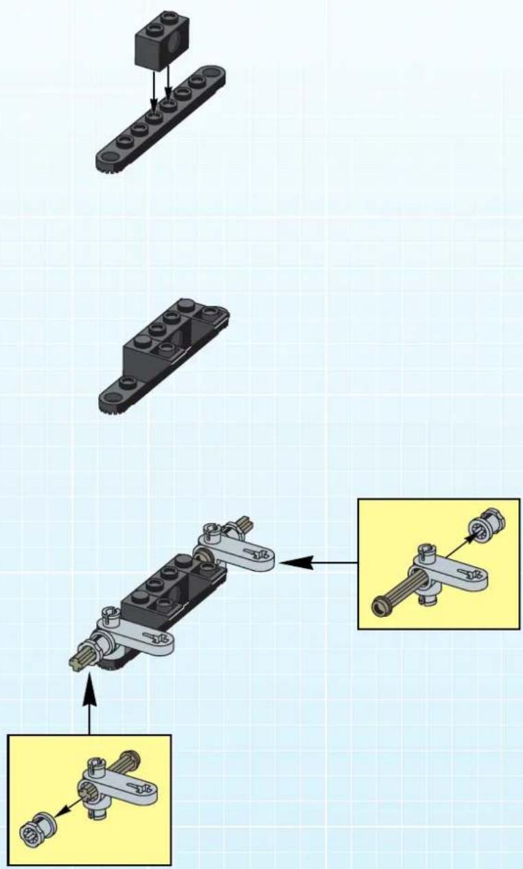 LEGO PNEUMATIC FOREST TRACTOR - Technic - 125