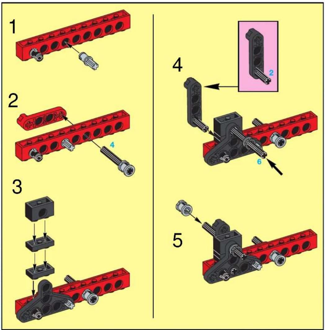 LEGO PNEUMATIC FOREST TRACTOR - Technic - 116