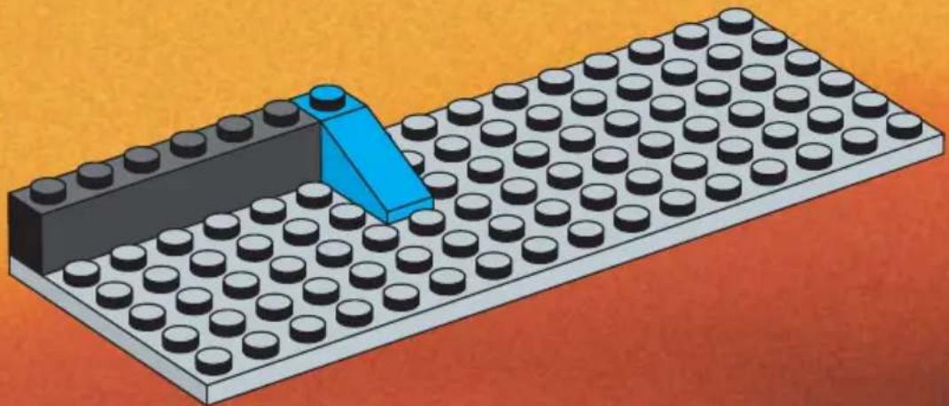 LEGO ROCK HIDE WITH SNAKES - SYSTEM - 12