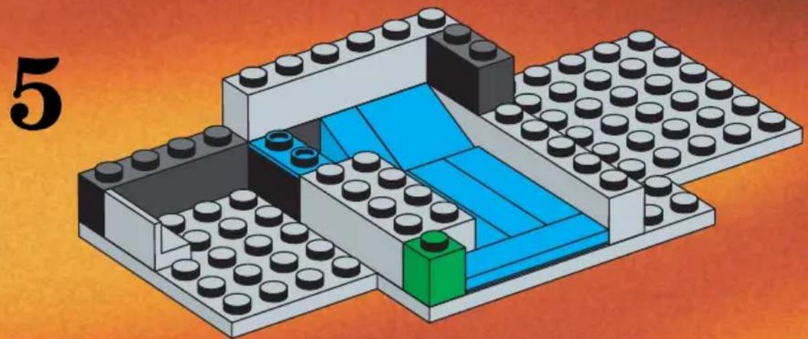 LEGO ROCK HIDE WITH SNAKES - SYSTEM - 16