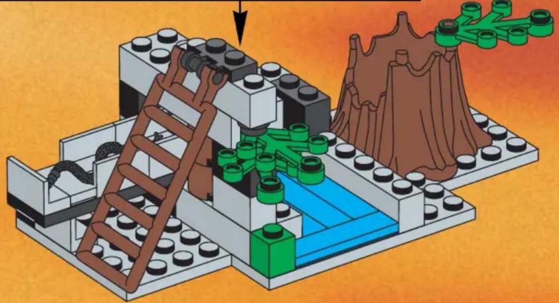 LEGO ROCK HIDE WITH SNAKES - SYSTEM - 28