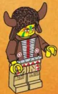 LEGO ROCK HIDE WITH SNAKES - SYSTEM - 4