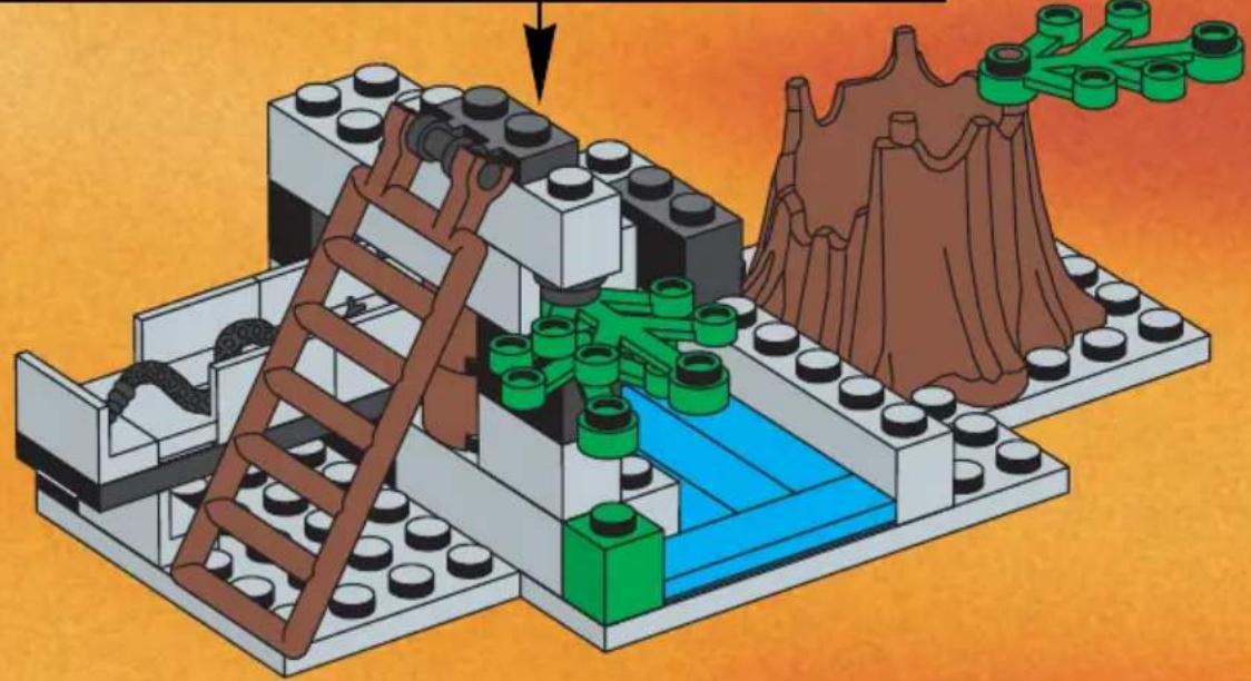 LEGO ROCK HIDE WITH SNAKES - SYSTEM - 26