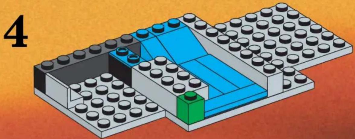 LEGO ROCK HIDE WITH SNAKES - SYSTEM - 15