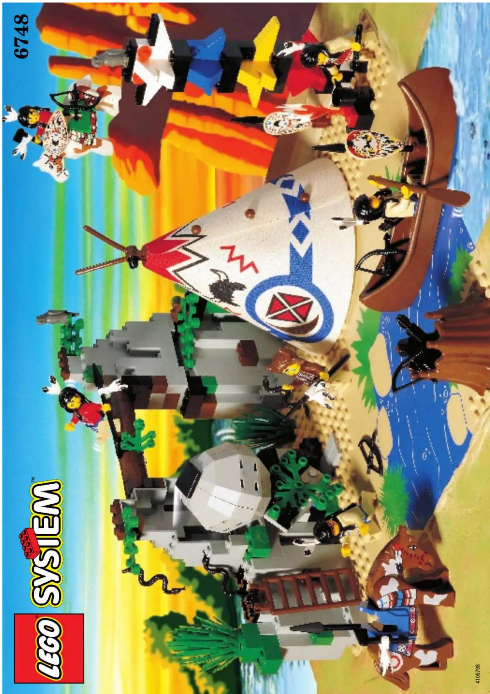 LEGO MEDICINMAN'S CAMP - 1