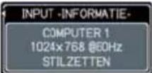 HITACHI CP-A200GF - OPTIE menu (vervolg) - 7