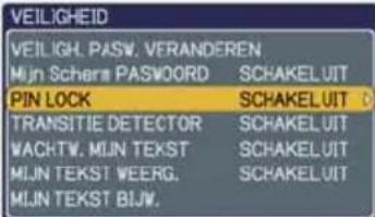 HITACHI CP-A200GF - OPTIE menu (vervolg) - 11