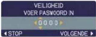 HITACHI CP-A200GF - OPTIE menu (vervolg) - 10