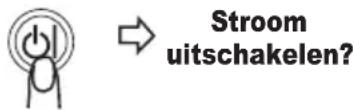Stroom uitschakelen?