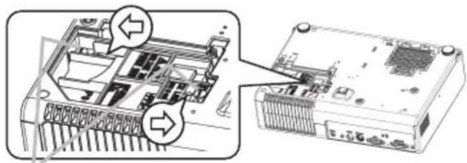 HITACHI CP-RS55 - In het geval u deze zelf vervangt, - 2