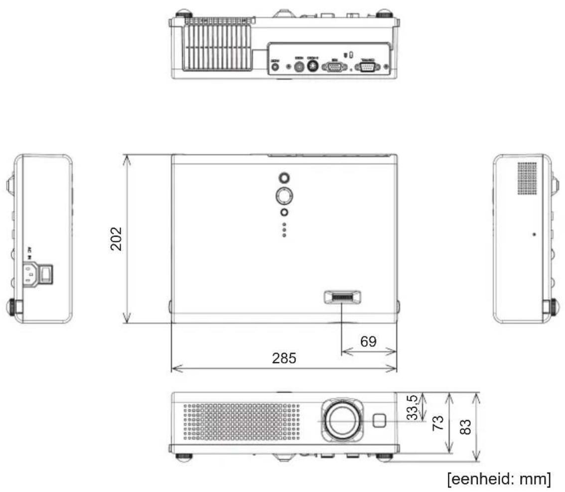 HITACHI CP-RS55 - Technische gegevens (vervolg) - 1