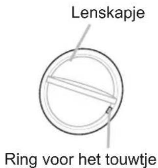Lenskapje Ring voor het touwtje
