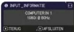 HITACHI CP-WX3011NEF - OPTIE menu - 10