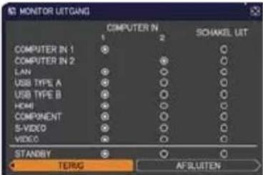 HITACHI CP-WX3011NEF - INSTELLING menu - 6