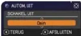 HITACHI CP-WX3011NEF - OPTIE menu - 3