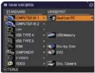 HITACHI CP-WX3011NEF - SCHERM menu - 8
