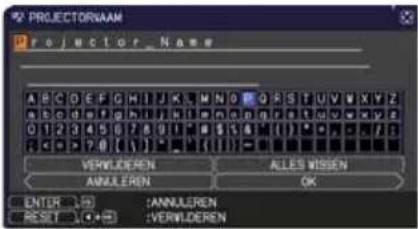 HITACHI CP-WX3011NEF - NETWERK menu - 5