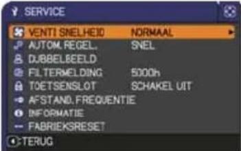 HITACHI CP-X3010ZEF - OPTIE menu - 4