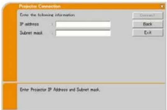 HITACHI CP-X417WF - Directe verbinding tussen de projector en de PC (ad-hoc modus) - 3