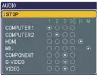 HITACHI CP-X417WF - Menu INSTELLING (vervolgd) - 1