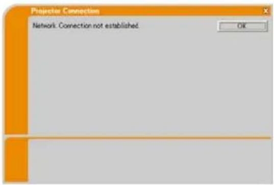 HITACHI CP-X417WF - Verbindingsfout. - 1