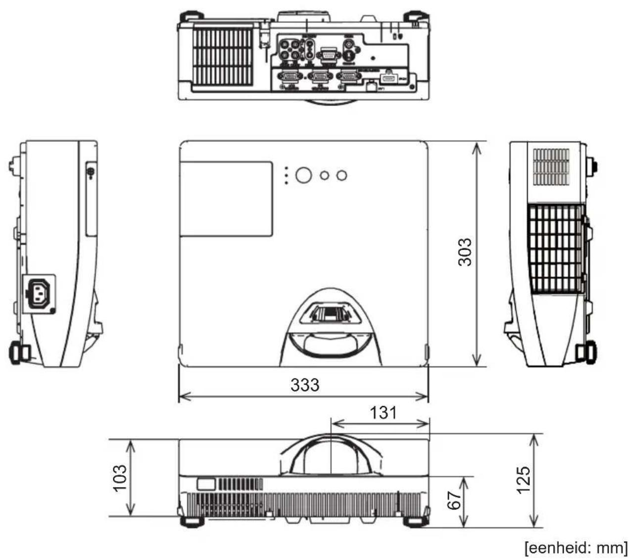 HITACHI ED-D10NEF - Specificaties (vervolg) - 1