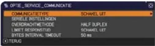 HITACHI ED-D11NEF - OPTIE menu - 8