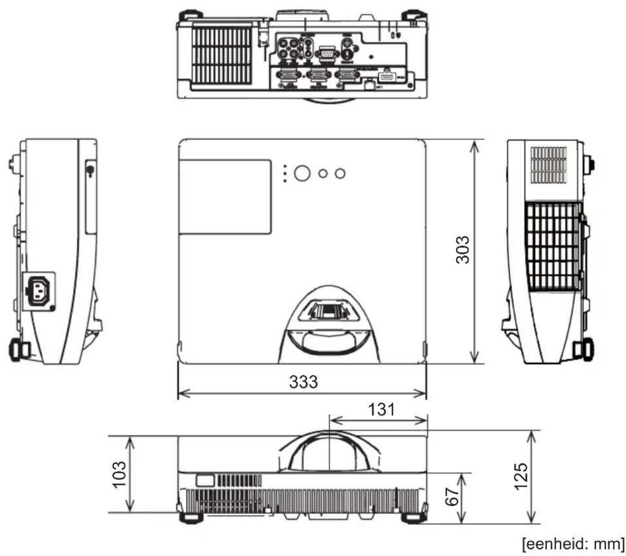 HITACHI ED-D11NEF - Specificaties (vervolg) - 1