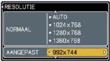 HITACHI ED-X33EP - INPUT Menu (vervolg) - 5