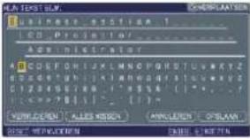 HITACHI ED-X33EP - Menu (vervolg) - 4