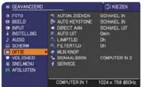 GEAVANCEERD FOTO BEELD INPUT INSTALLING AUDIO SOHERM OPTIE VEILIGED SNELMENU AFSLUITEN AUTOM, ZOEKEN AUTO KEYSTONE DIRECT AAN AUTO UIT LAMPTLJD FILTERTLD MLN KNOP SIGNAALBRON SERVICE KIEZEN SCHAKEL IN SCHAKEL IN SCHAKEL UIT Omin Oh Oh COMPUTER IN 2 1024 x 768 @60Hz