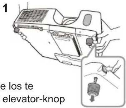 1 e los te elevator-knop