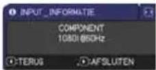 HITACHI ED-X40EF - OPTIE menu - 9