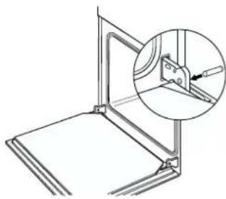 Küppersbusch EEBK 6400.8 PWX - Backofentür einsetzen - 1