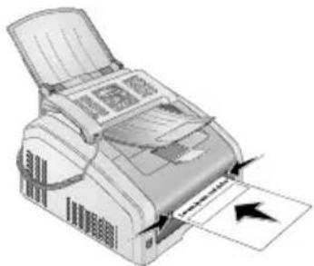 XEROX LF8190 - Ontwerpen in de handmatige papiertoevoer plaatsen - 1