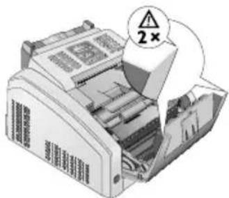 XEROX LF8190 - Verpakkingsmateriaal van de tonercartridge verwijderen - 2