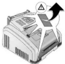 XEROX LF8190 - Verpakkingsmateriaal van het apparaat verwijderen - 1
