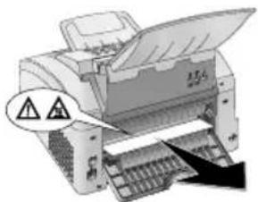 XEROX LF8190 - Papierstoring in fixeereenheid verhelpen - 3