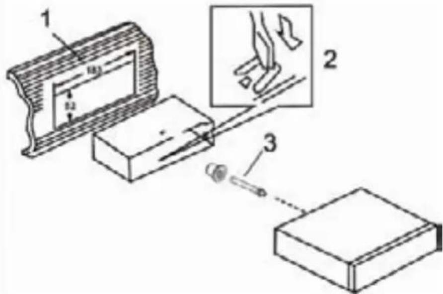 Prology DVS-1350 - Первый вариант установки устройства - 1