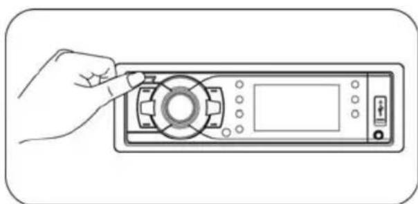 Prology MCA-1050U - Снятие передней панели - 1
