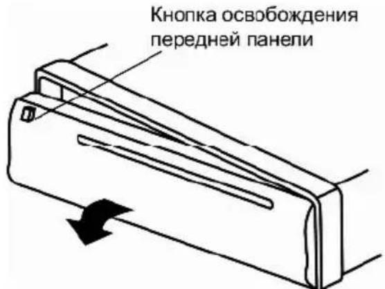 Prology MCT-430U - Отсоединение передней панели - 1